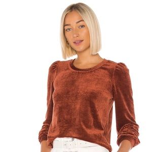 Revolve Allie Pullover in Terracotta